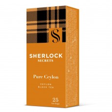 Чай черный цейлонский 25 пакетиков Pure Ceylon Sherlock Secrets 50 г
