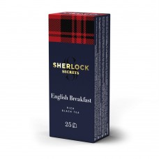 Чай черный 25 пакетиков English Breakfast Sherlock Secrets 50 г