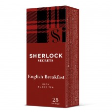 Чай черный 25 пакетиков English Breakfast Sherlock Secrets 50 г