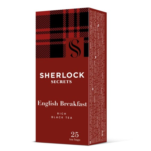 Чай черный 25 пакетиков English Breakfast