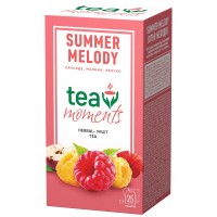 Чай фруктово-ягідний зі смаком малини Summer Melody 25 сашетів Tea Moments 40 г