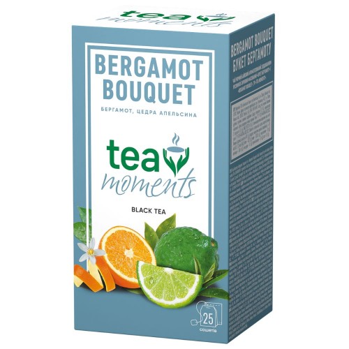 Чай чорний зі смаком бергамоту Bergamot Bouquet 25 сашетів