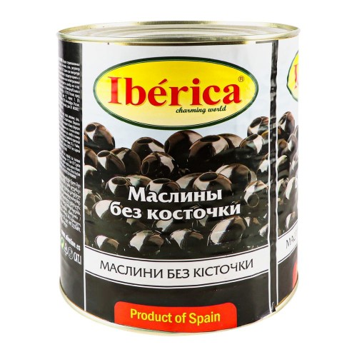 Маслины без косточки ж/б Iberica 3 кг