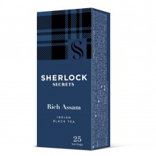 Чай черный индийский 25 пакетиков Rich Assam Sherlock Secrets 50 г