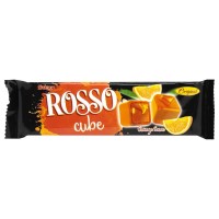 Молочний шоколад з апельсиновою начинкою Rosso Cube Saray 32 г
