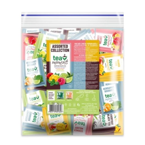 Набір чаїв Tea Moments у сашетах Колекція Асорті/Assorted Collection 50 саш., 84 г