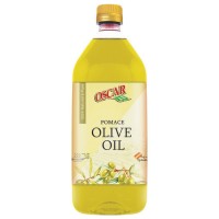 Олія з оливкових вижимок рафінована з додаванням оливкової олії нерафінованої Pomace Oscar foods 500 мл