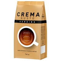 Кава натуральна смажена в зернах Vending Crema Gusto Ambassador 1 кг