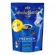 Кофе натуральный растворимый сублимированный Premium Ambassador 250 г