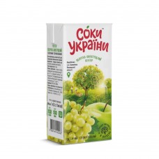 Нектар виноградно-яблучний Соки України 0.2 л