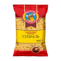Макароны Спираль Щедра Торбинка 900 г 