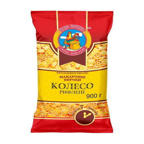 Макарони Колесо Щедра Торбинка 900 г 