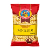 Макароны Ракушки рифленые Щедра Торбинка 900 г 