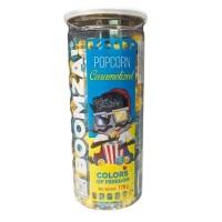 Попкорн карамелізований Colors of Freedom зі смаком вишні та карамелі тубус Boomza 170 г