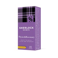 Чай чорний з чебрецем та розмарином 25 пакетиків Thyme & Rosemary Sherlock Secrets 45 г
