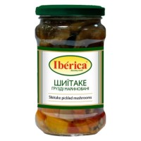 Грузді (шиітаке) мариновані Iberica с/б 300 г Canned Shiitake. marinated 314ml