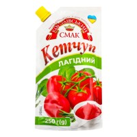 Кетчуп Лагідний Королівський смак д/п зі штуцером 250 г