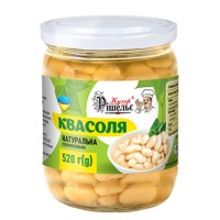 Квасоля натуральна стерилізована скло банка твіст-офф 520 г Кухар Рішельє