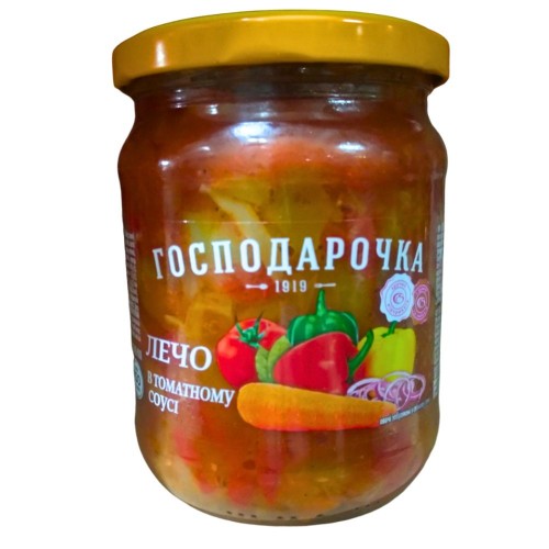 Лечо в томатному соусі Господарочка 470 г