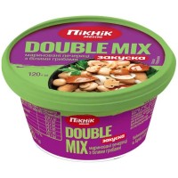 Закуска DOUBLE MIX Мариновані печериці з білими грибами Пікнік Меню 120 г