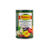 Фруктовий коктейль в сиропі Iberica ж/б 410 г