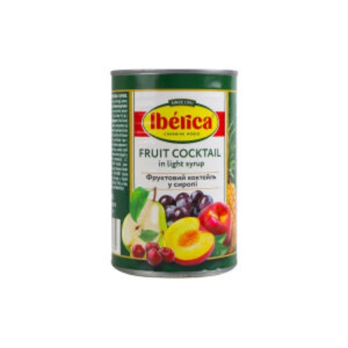 Фруктовый коктейль в сиропе Iberica 410 г