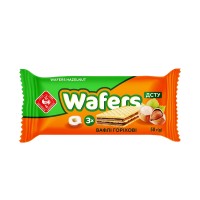 Вафлі з начинкою Wafers горіхові 1200 г