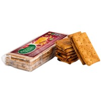 Печиво затяжне з начинкою BISCUITS & BERRIES вишня та родзинки 210 г