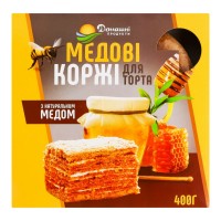 Коржи для торта Медовые Домашние продукты 400 г