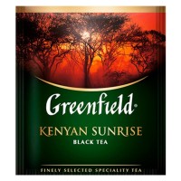 Чай Пакет Kenyan Sunrise 2 г.х100 шт Хорека Greenfield