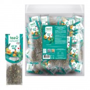 Чай трав'яний з каркаде  кадді-пакети 50 шт Joy of Mint Tea Moments