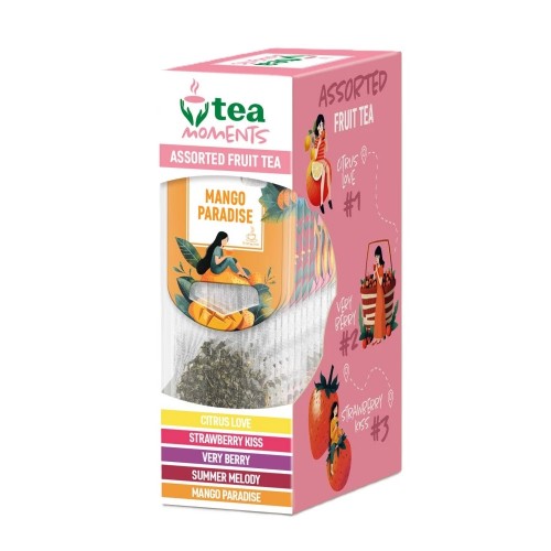 Чай Tea Moments Набір Асорті фруктового чаю / Assorted Fruit Tea 15 шт Чай Tea Moments Набір Асорті фруктового чаю / Assorted Fruit Tea 15 шт