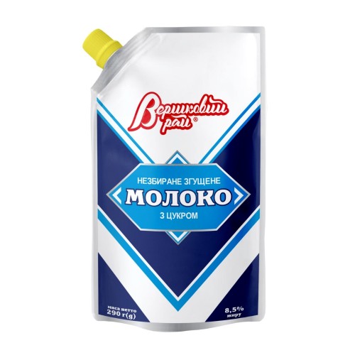 Молоко згущене з цукром д/п Вершковий рай 290 г