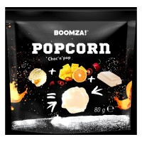 Попкорн карамелізований зі смаком гострого манго з апельсином глазурований Boomza 80 г