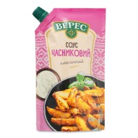Соус майонезний Часниковий класичний д/п Верес 200 г