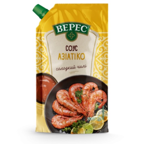 Соус Азіатіко солодкий чилі д/п Верес 200 г