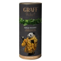 Чай пуер с мандарином Тубус Gold Puer Graff 80 г