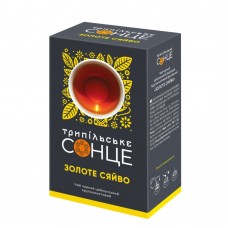 Чай Трипільське Сонце Золоте Сяйво Golden Shine 180 г чорний цейлонський байховий