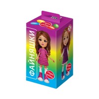 Набір желейні боби мікс та іграшка ФАЙНЯШКИ 25 г