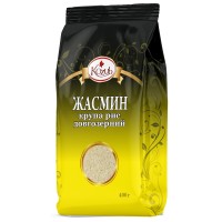 Крупа рис Жасмин длиннозерный Козуб продукт 400 г