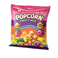 Попкорн карамелізований фруктовий мікс Boomza 60 г