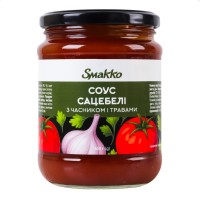 Cоус Сацебелі з часником і травами Smakko 460 г