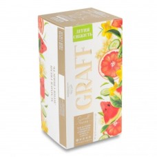 Чай Graff зелений Літня свіжість 20 пакетиків