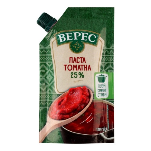 Паста томатна 25% д/п Верес 130 г