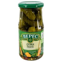Огірки мариновані Пікантні с/б Верес 435 г