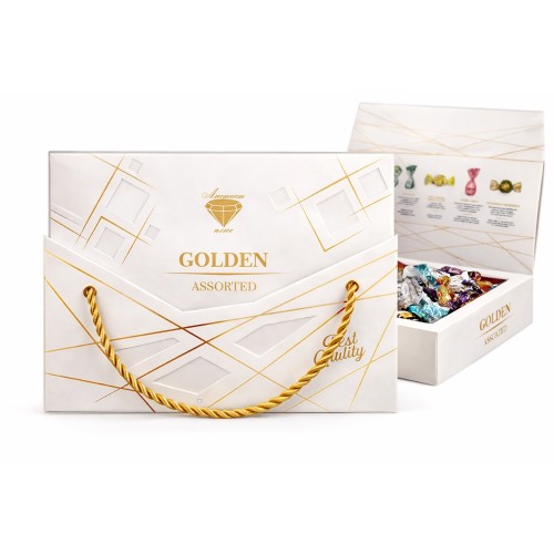 Набір цукерок в коробці Golden Assorted 500 г