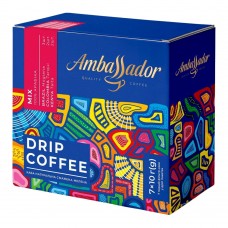 Кава в дріпах Ambassador Mix 7 пакетів по 10 г