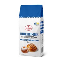 Борошно пшеничне високобілкове Kozub 1 кг