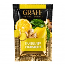 Концентрат чайного напою фруктовий Імбир-лимон Graff 40 мл Концентрат чайного напою фруктовий Імбир-лимон Graff 40 мл