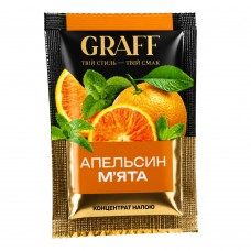 Концентрат чайного напою фруктовий Апельсин-м'ята Graff 40 мл Концентрат чайного напою фруктовий Апельсин-м'ята Graff 40 мл